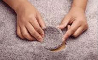 Carpet before and after cleaning